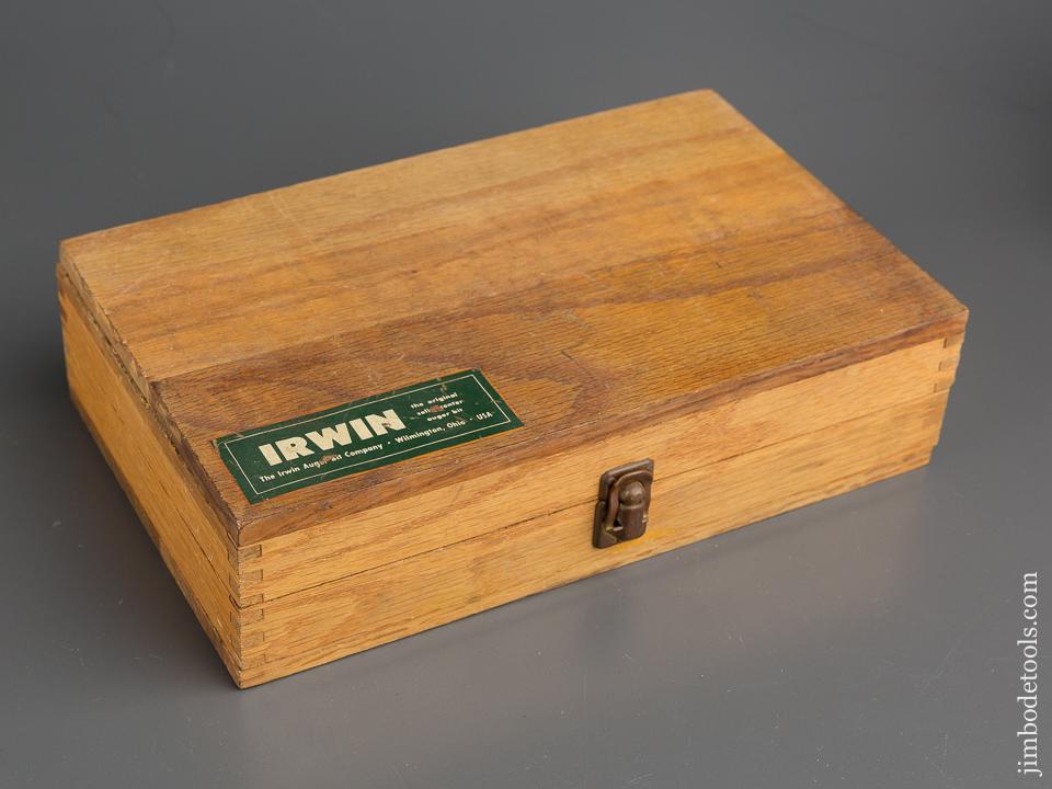 Complete Set of IRWIN Auger Bits in Original Box - 79818