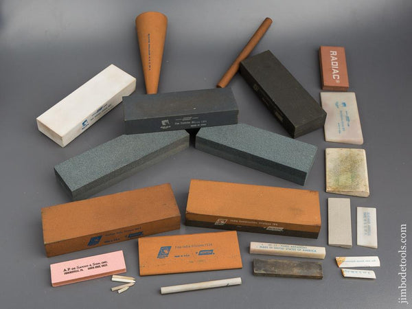 Collection of 25 Honing Stones - 79833