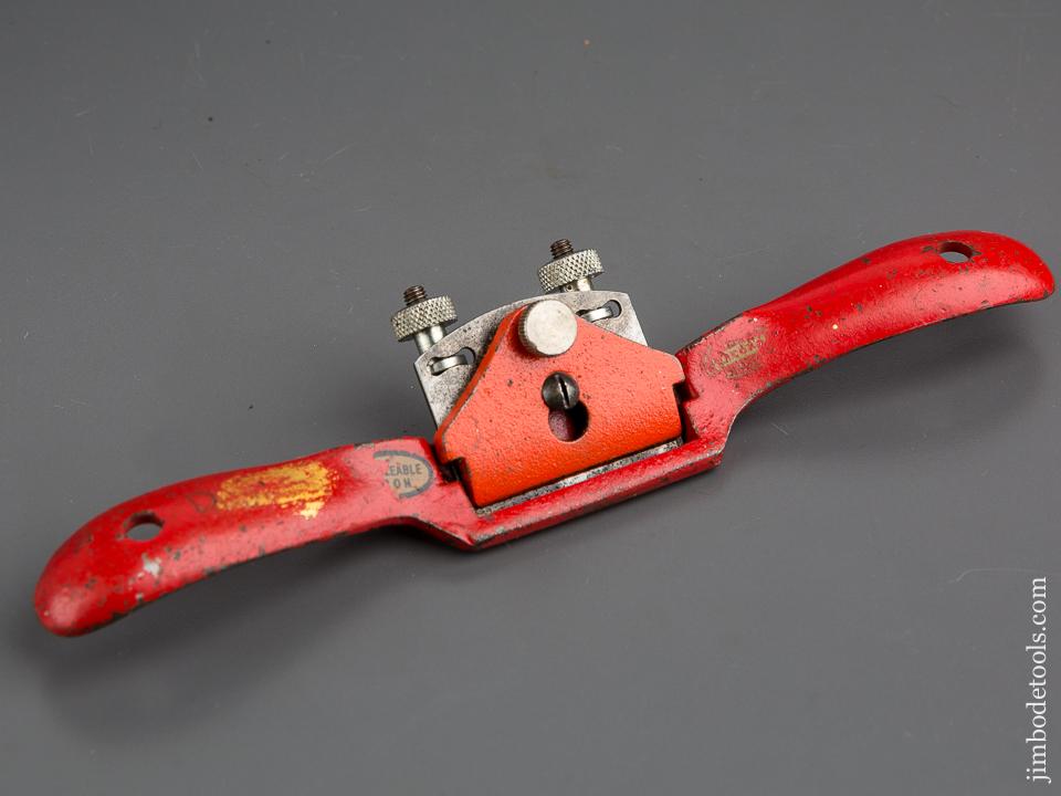 RECORD No. A151 Adjustable Flat Bottom Spoke Shave with Decals - 79839