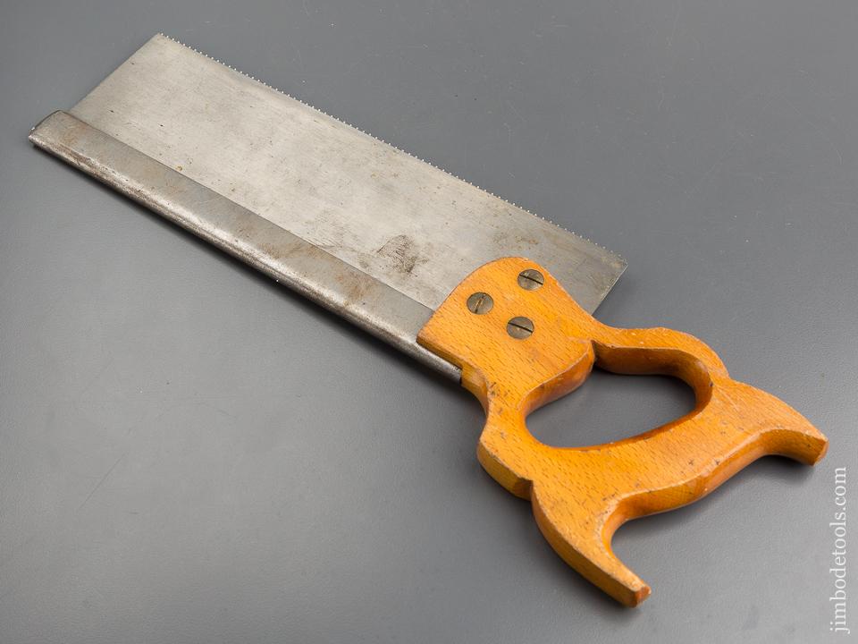 Extra Fine! 13 point 12 inch Rip DISSTON No. 4 Back Saw - 79859