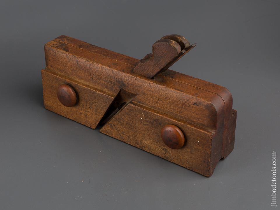 H. CHAPIN UNION FACTORY Double Iron Screw Arm Sash Molding Plane circa 1828-97 GOOD - 79875