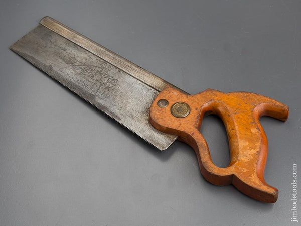 14 point 10 inch Crosscut DISSTON KEYSTONE K1 Back Saw - 79889