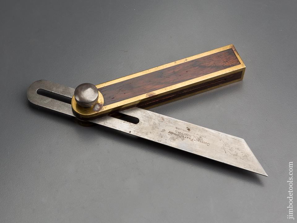 Extra Fine Eight inch GOODELL-PRATT Brass Bound Bevel - 79908U