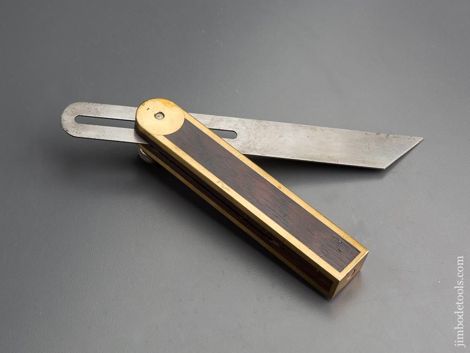 Extra Fine Eight inch GOODELL-PRATT Brass Bound Bevel - 79908U