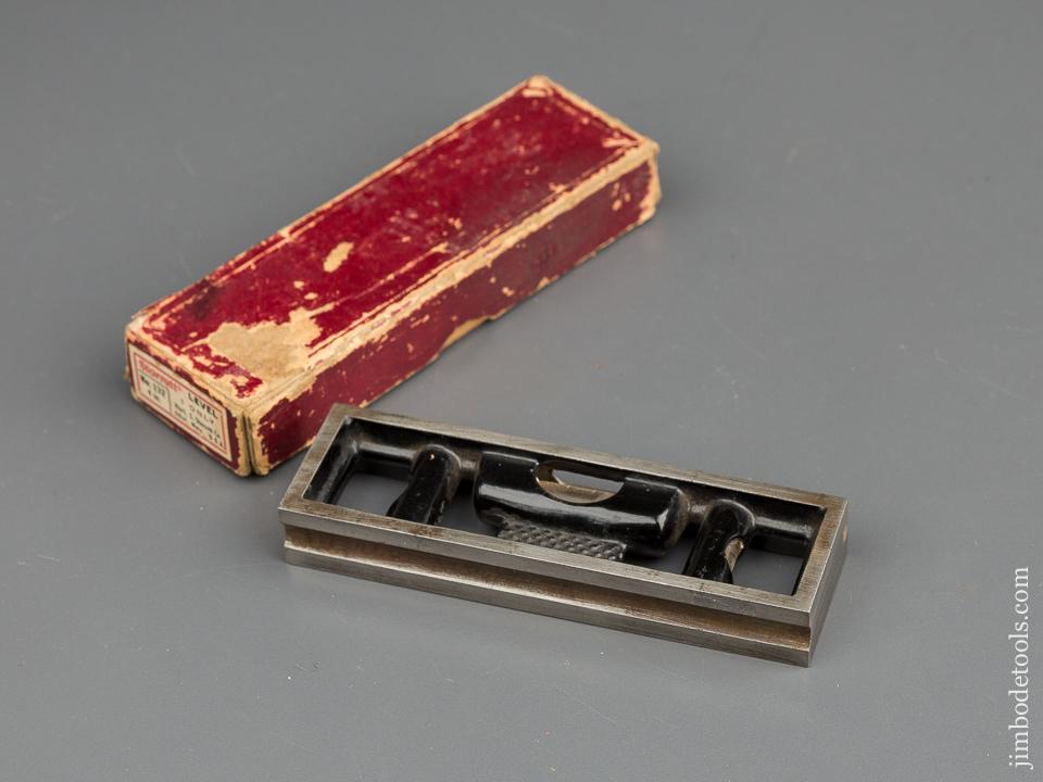 Four inch STARRETT No. 132 Level in Original Box - 79934