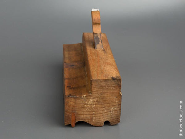 Massive! A. MILLER NEW YORK Crispy Complex Molding Plane circa 1850-60 FINE - 79936