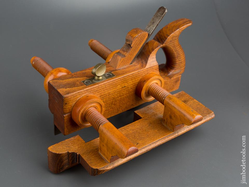H. CHAPIN UNION FACTORY No. 237 Screw Arm Plow Plane circa 1828-97 FINE - 79953