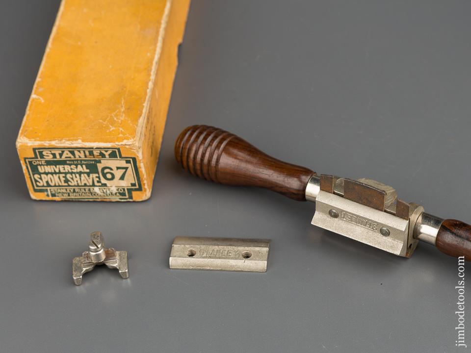 STANLEY No. Spoke Shave COMPLETE in Original Box - 79965