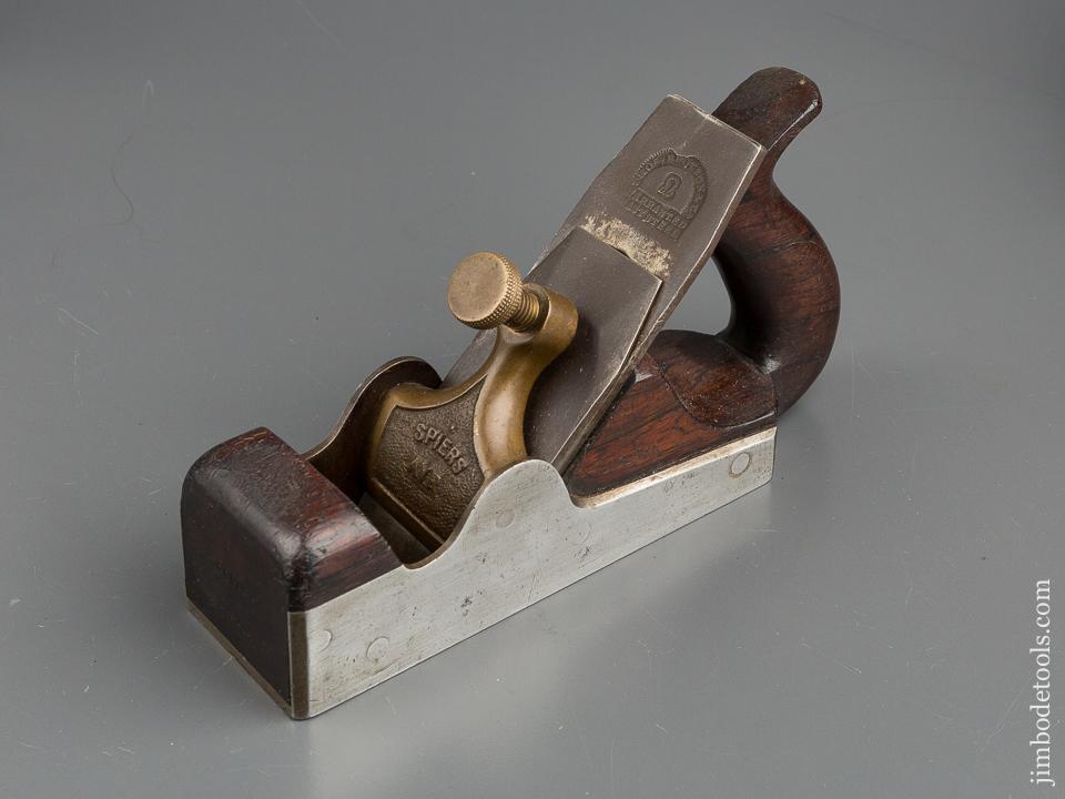 Extra Fine SPIERS AYR Rosewood and Dovetailed Steel Smooth Plane - 79974