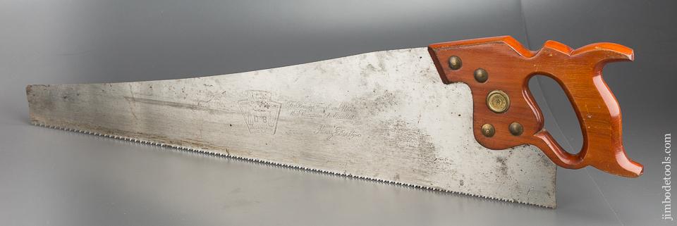 Extra Fine 8 point 26 inch Crosscut DISSTON D8 Hand Saw - 79984