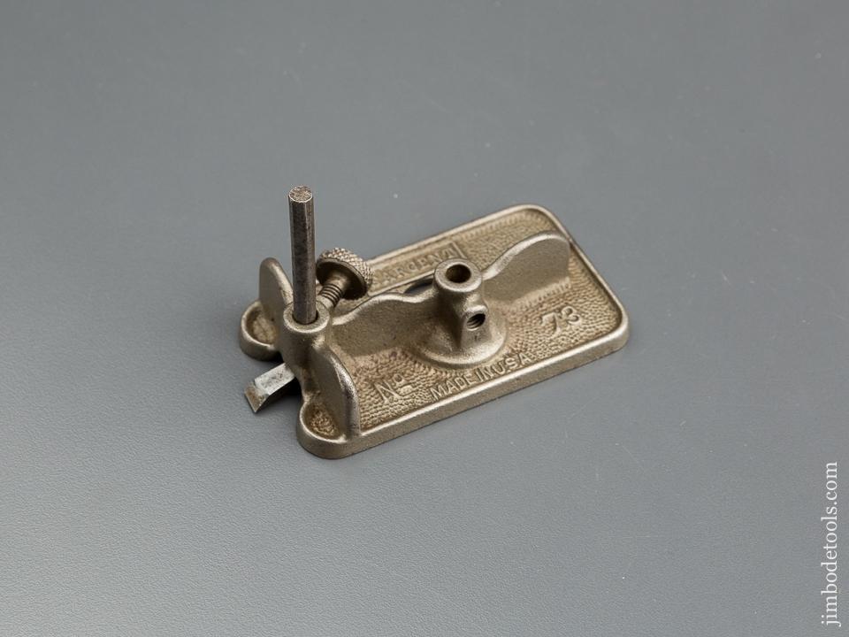 Scarce! SARGENT No. 73 Router Plane with 1/4 inch Cutter - 80012
