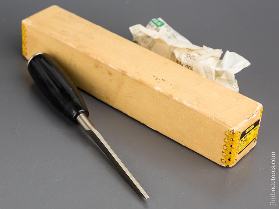 STANLEY No. 40C 1/8 inch Pocket Chisel in Original Box - 80061