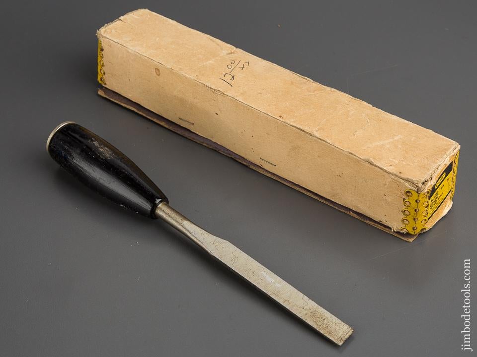 STANLEY No. 40C 1/2 inch Pocket Chisel in Original Box - 80063