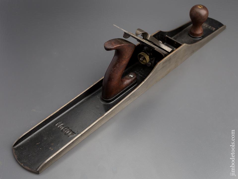 Awesome STANLEY No. 607C BEDROCK Jointer Plane Type 6 circa 1912 EXTRA FINE! - 80067