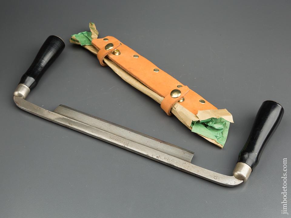Eight inch WITHERBY WINSTED TOOL CO Draw Knife with Leather Guard - 80079