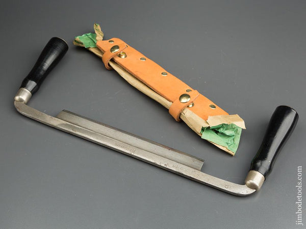 Eight inch WITHERBY WINSTED TOOL CO Draw Knife with Leather Guard - 80079