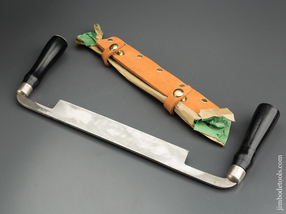 Eight inch WITHERBY WINSTED TOOL CO Draw Knife with Leather Guard - 80079