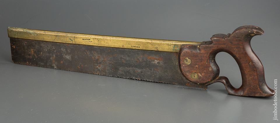 18th Century Brass Back Saw by KENYON SYKES & CO - 80083