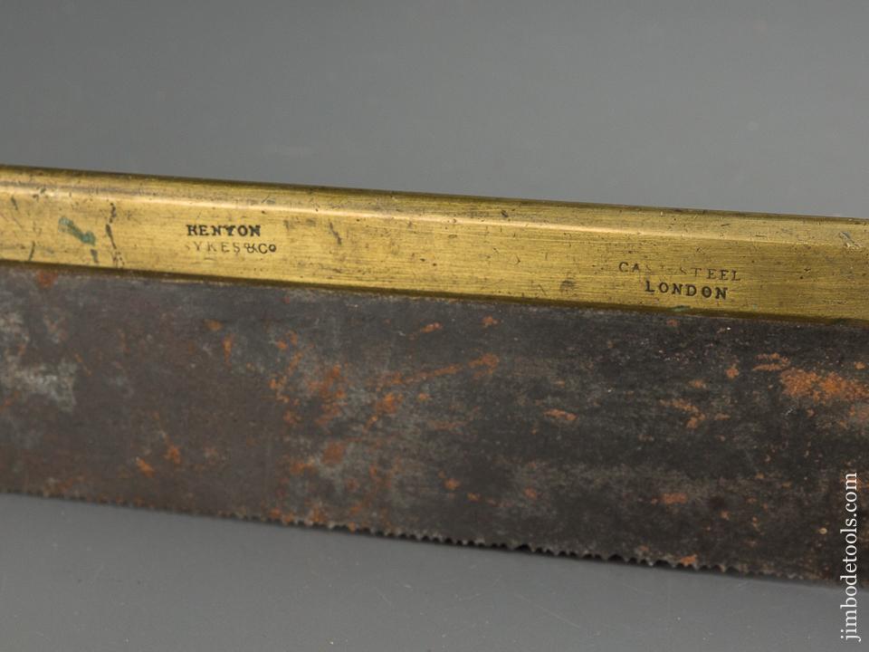 18th Century Brass Back Saw by KENYON SYKES & CO - 80083