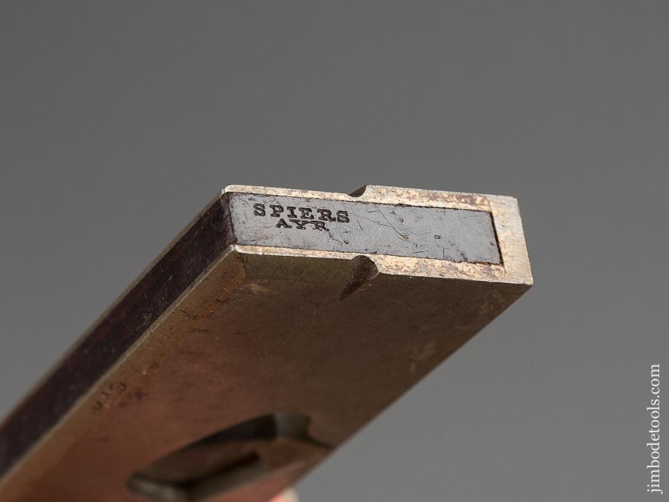 1 1/2 x 6 inch SPIERS Rabbet Plane with Rosewood Infill - 80098U