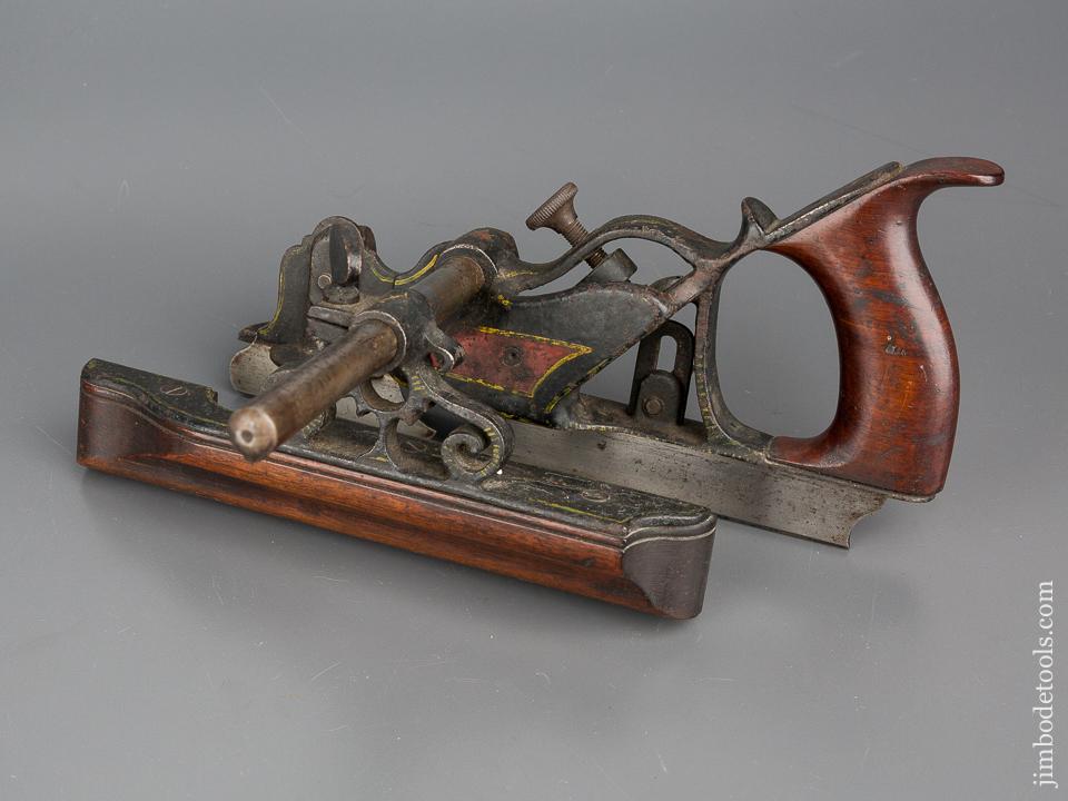 MAYO Patent PHILLIPS Plow Plane COMPLETE with 12 Irons FINE - 80101