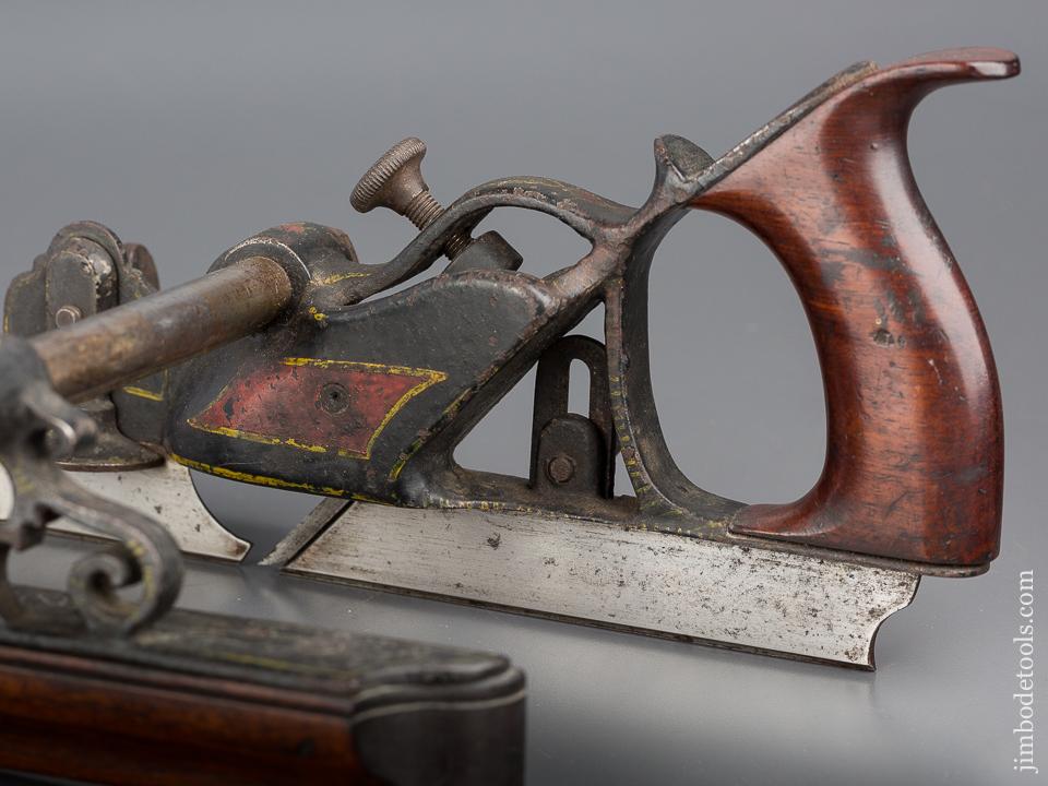 MAYO Patent PHILLIPS Plow Plane COMPLETE with 12 Irons FINE - 80101