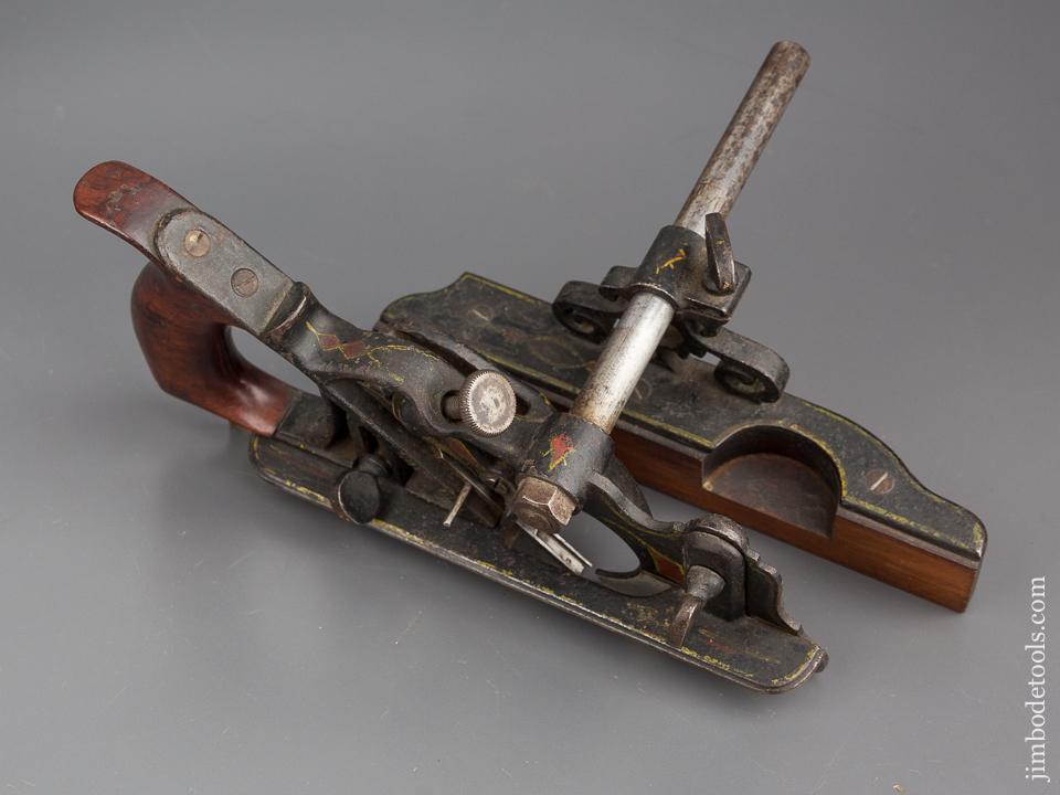 MAYO Patent PHILLIPS Plow Plane COMPLETE with 12 Irons FINE - 80101