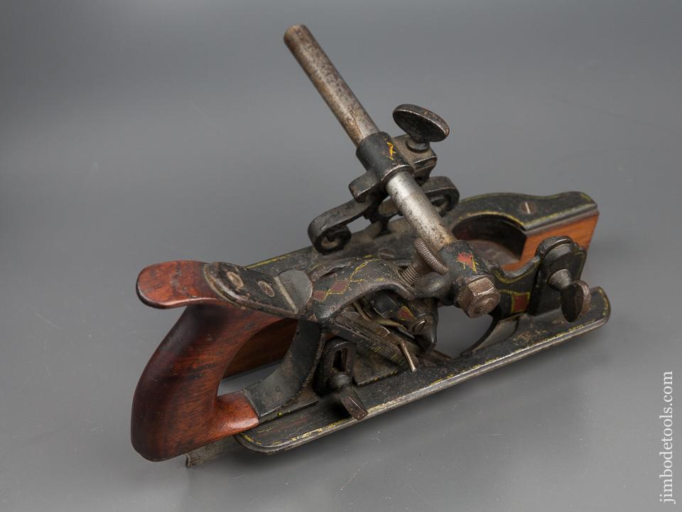 MAYO Patent PHILLIPS Plow Plane COMPLETE with 12 Irons FINE - 80101