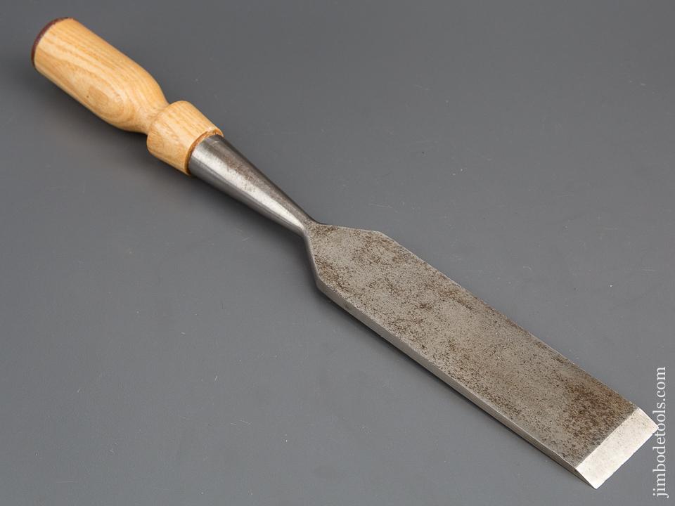 Mint! NEW OLD STOCK 1 3/4 x 15 inch JAMES SWAN Socket Firmer Chisel UNUSED - 80106