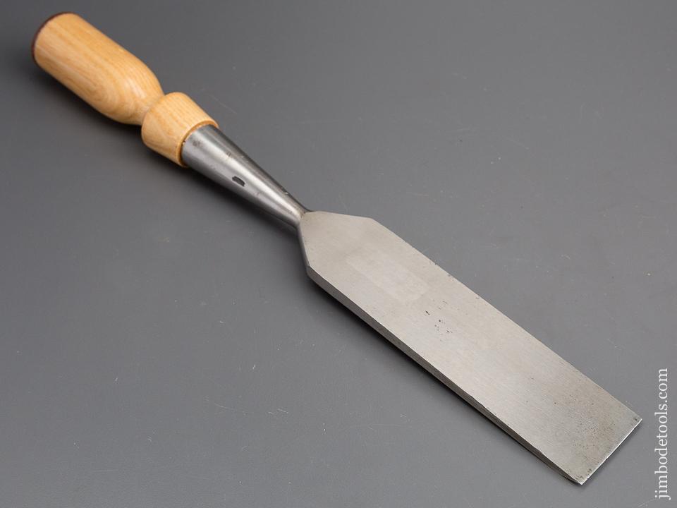 Mint! NEW OLD STOCK 1 3/4 x 15 inch JAMES SWAN Socket Firmer Chisel UNUSED - 80106
