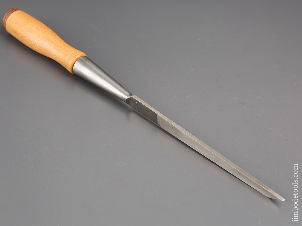MINT 1/8 x 14 inch JAMES SWAN Socket Firmer Chisel NEW OLD STOCK - 80110