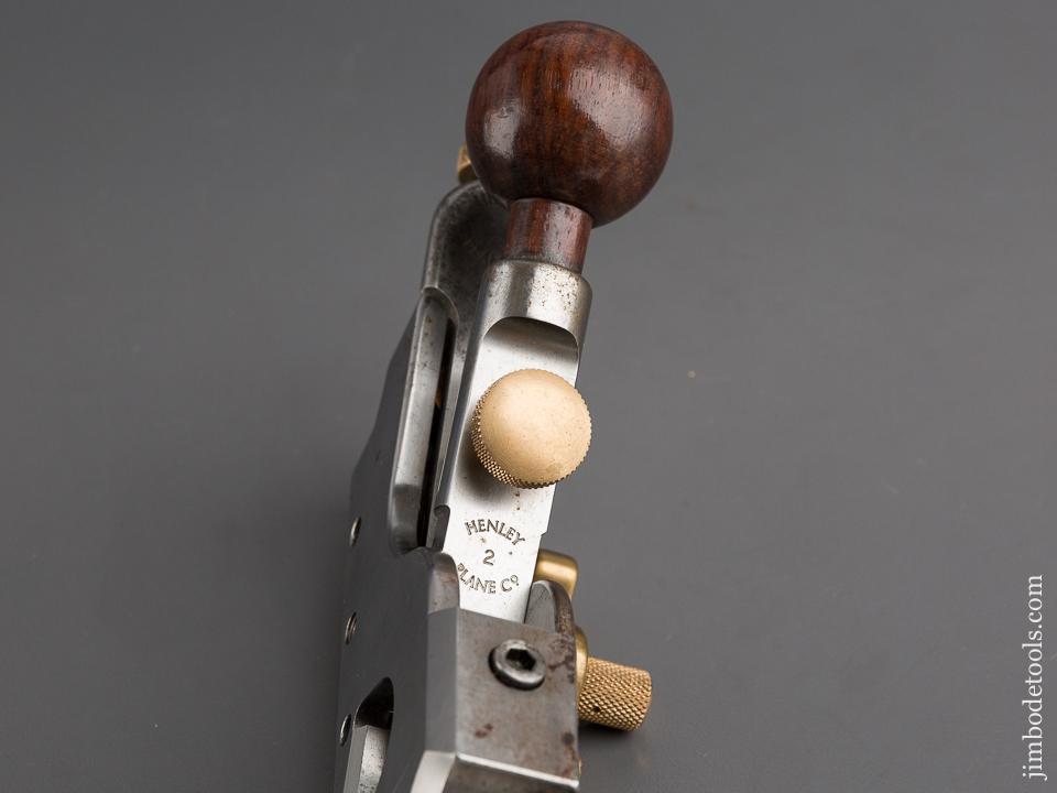 Wicked Solid Steel HENLEY OPTICAL No. 2Low Angle Shoulder Plane - 80119U