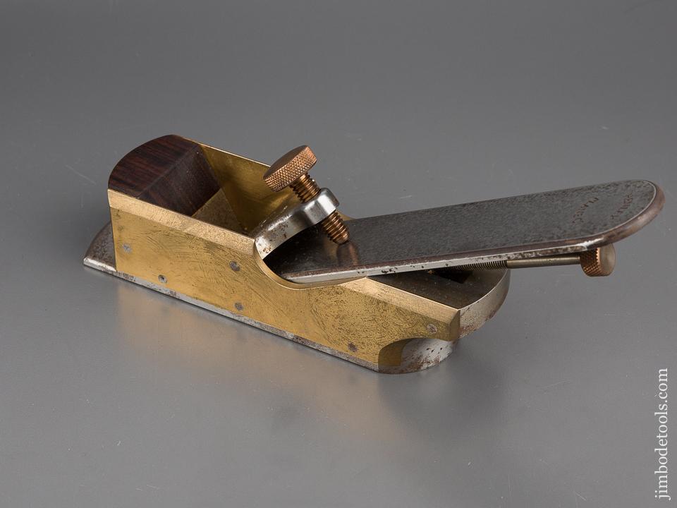 Rosewood Infill HENLEY OPTICAL No. 2 Tail Handle Smooth Plane dated 1981 - 80124U