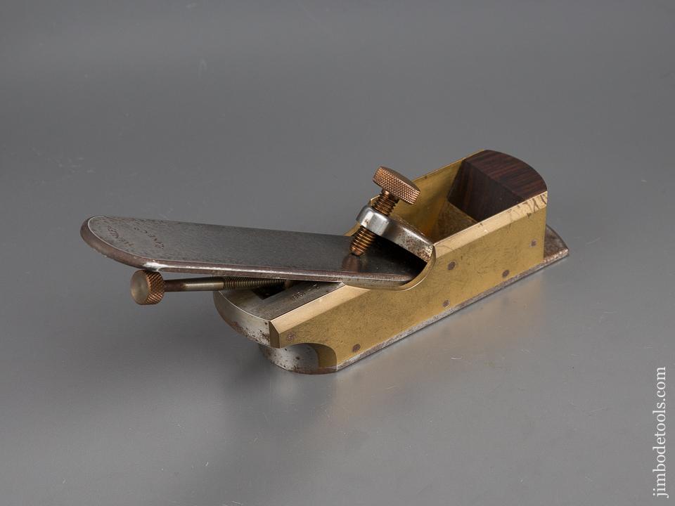 Rosewood Infill HENLEY OPTICAL No. 2 Tail Handle Smooth Plane dated 1981 - 80124U