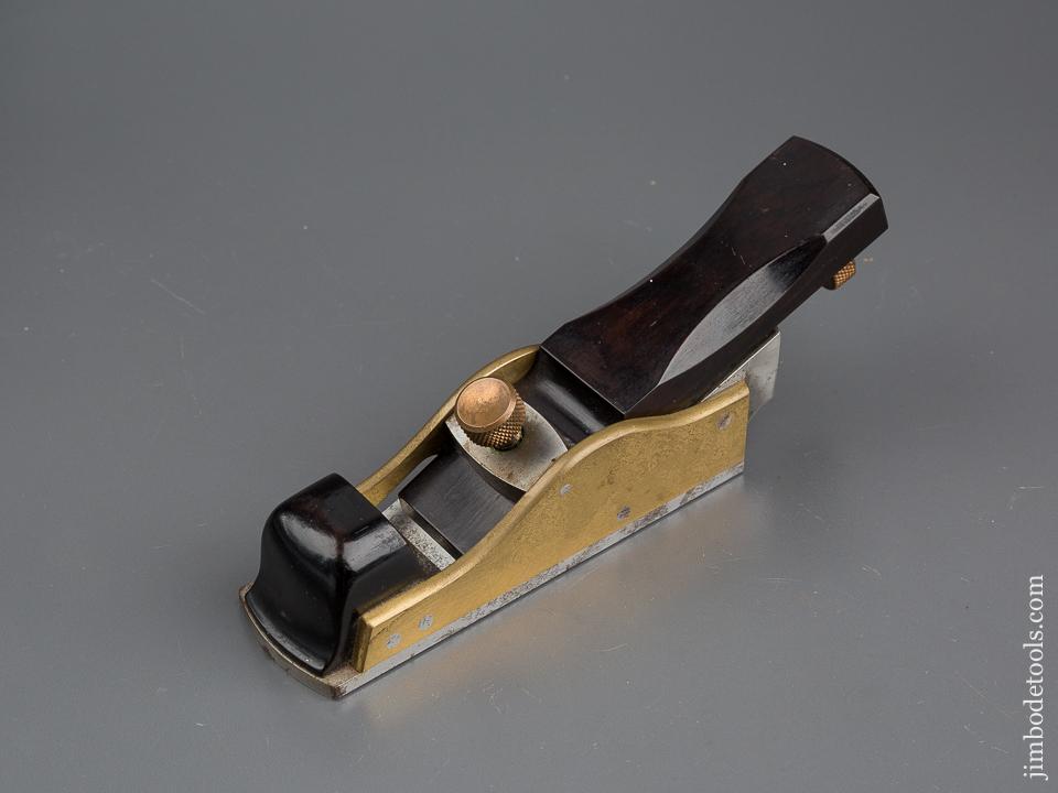 Ebony Infill HENLEY OPTICAL No. A31 Thumb/Miter Plane with Rabbet Opening - 80125U