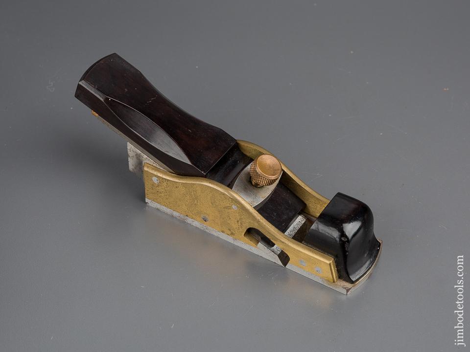 Ebony Infill HENLEY OPTICAL No. A31 Thumb/Miter Plane with Rabbet Opening - 80125U