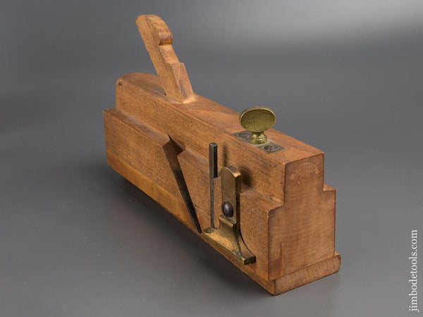 Dead Mint! G.W. DENISON Moving Filletster Plane circa 1868-84 Winthrop, CT - 80133