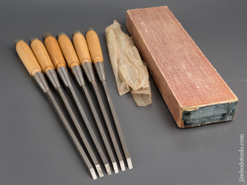 1/4 x 16 inch JAMES SWAN No. 1013 Socket Framing Chisel NEW OLD STOCK - 80145