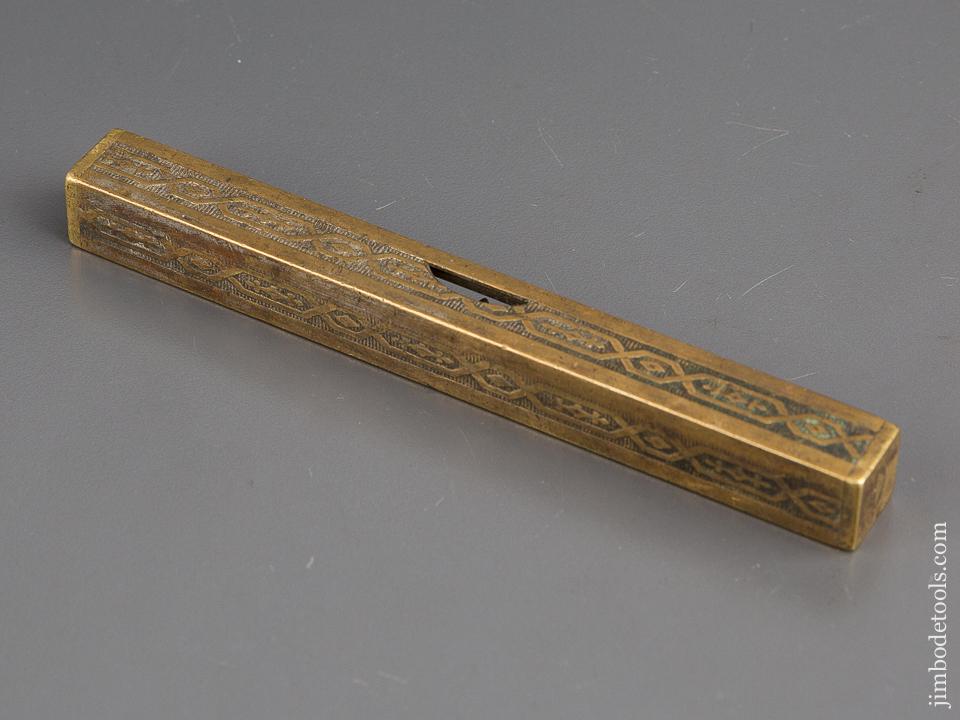 5 7/8 inch Brass STRATTON BROTHERS Level - 80160
