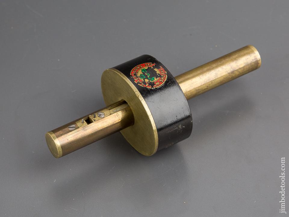 Near Mint! MARPLES 6 1/2 inch Ebony and Brass Mortise Gauge - 80161U