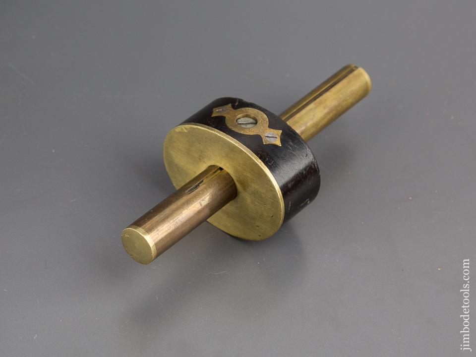 Near Mint! MARPLES 6 1/2 inch Ebony and Brass Mortise Gauge - 80161U