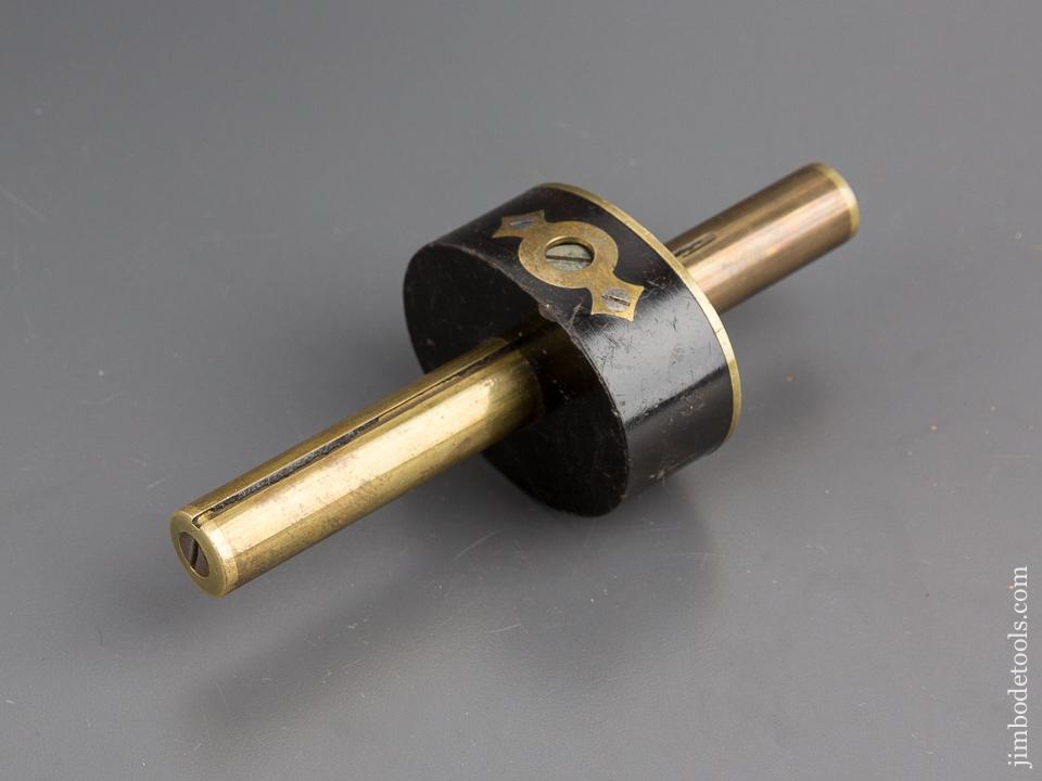 Near Mint! MARPLES 6 1/2 inch Ebony and Brass Mortise Gauge - 80161U