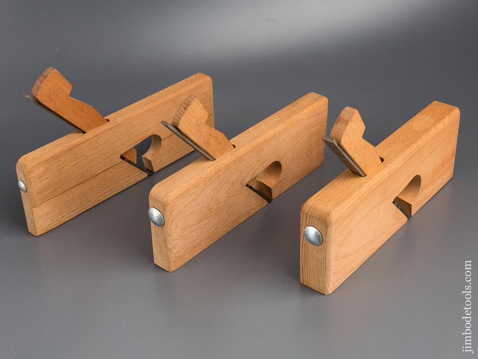 MINT Three ULMIA Rabbet Planes UNUSED - 80168