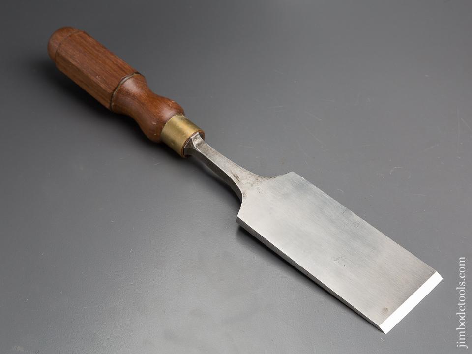 2 1/2 x 14 1/4 inch JAMES SWAN Rosewood Handled Tang Firmer Chisel - 80173