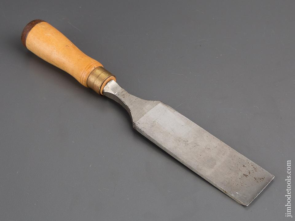 NEW OLD STOCK 1 1/2 x 10 3/4 inch JAMES SWAN Tang Firmer Chisel UNUSED - 80188