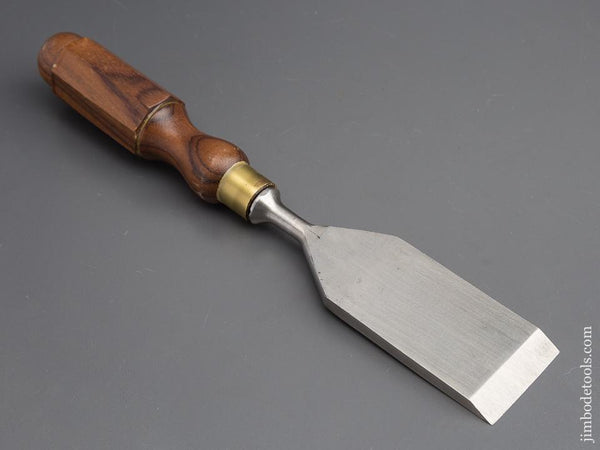 UNUSED 2 x 12 1/4 inch JAMES SWAN Heavy Tang Firmer Chisel NEW OLD STOCK - 80194