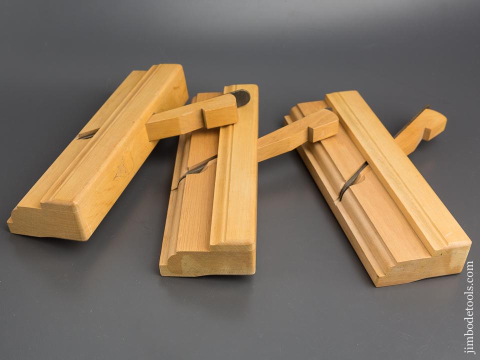 MINT Three LA CHAPELLE Cove Molding Planes NEW OLD STOCK - 80225