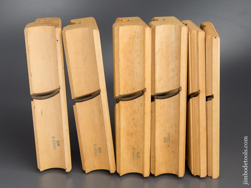 MINT Stepped Set of Six ULMIA Side Bead Planes NEW OLD STOCK - 80239