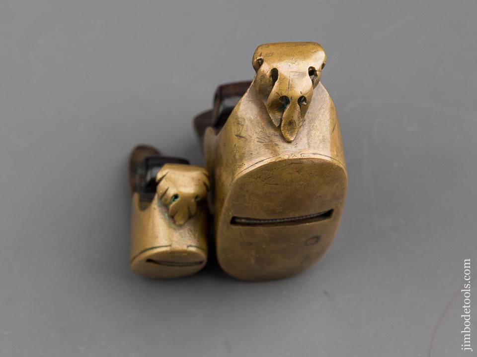 Three 18th Century Brass Violinmaker's Planes - 80250U