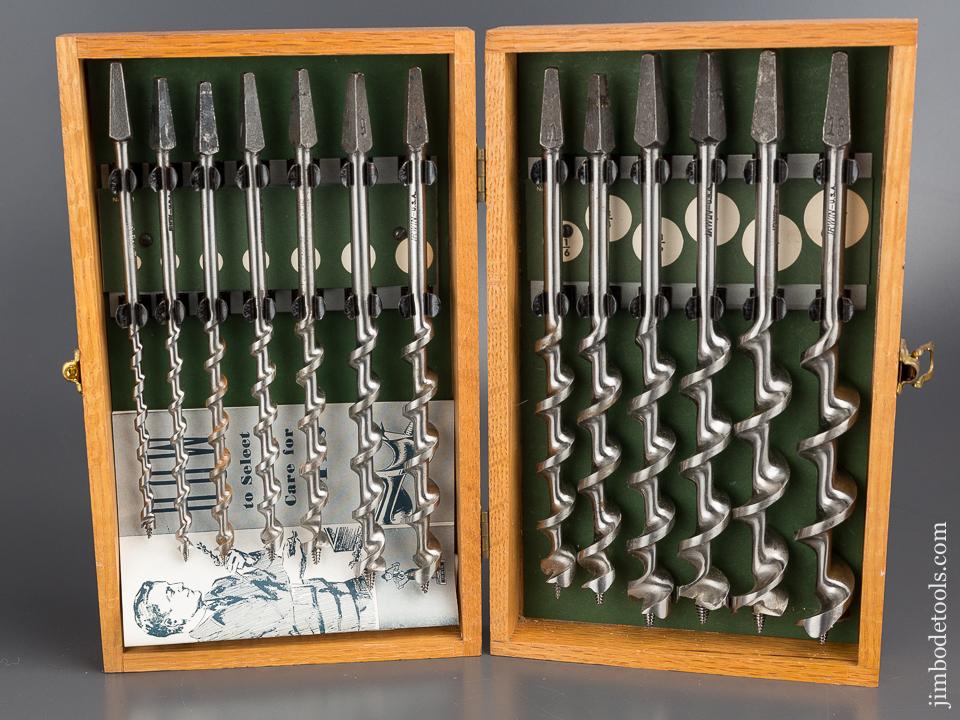 Complete Set of IRWIN Auger Bits in Original Box - 80252